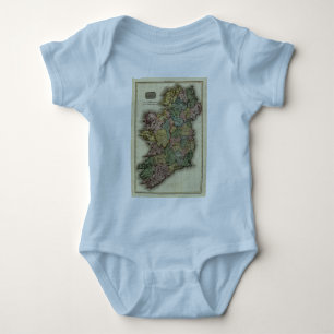 1813 Irland Karta av John Pinkerton Tee