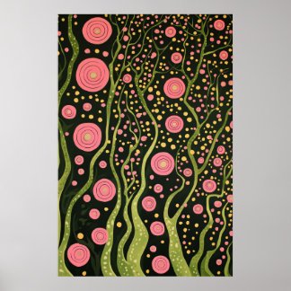 1819 Cosmic Surrealist Dreamscape Poster