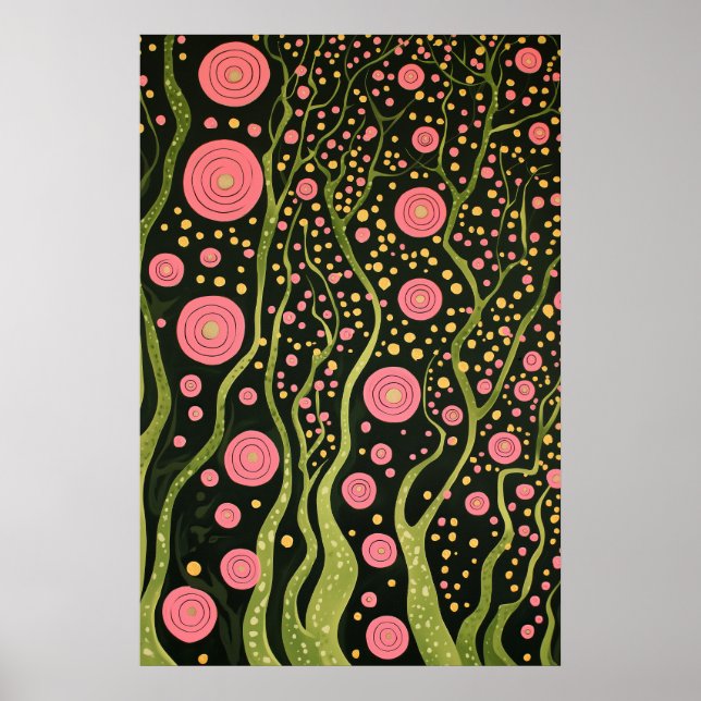 1819 Cosmic Surrealist Dreamscape Poster (Framsidan)