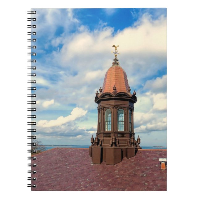 1820 Domstol cupola - bärbar dator Anteckningsbok (Framsidan)