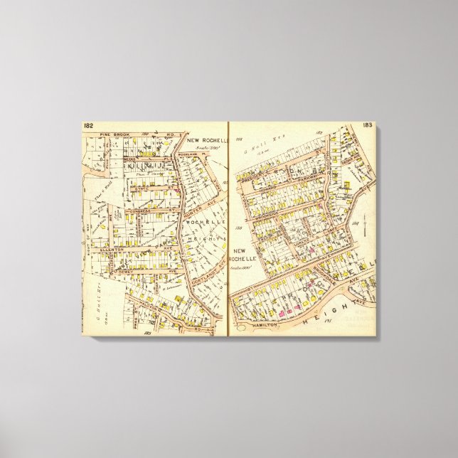 182183 New Rochelle Canvastryck (Framsida)