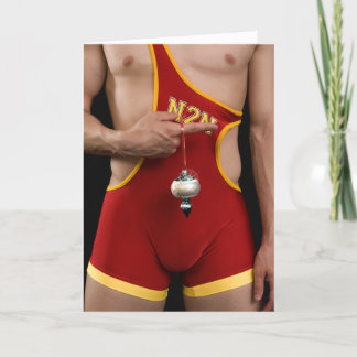 18353 Sexy Wrestler Jul Helgkort