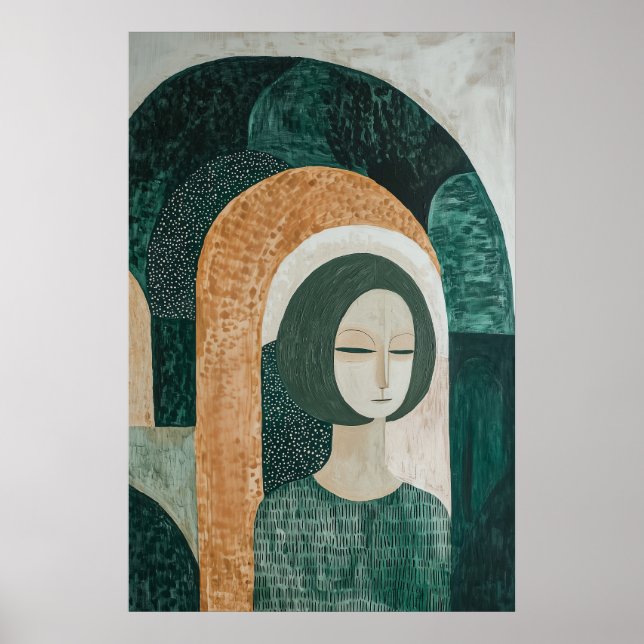 1838 Heroic Figur i Archway Poster (Framsidan)