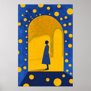 1842 Heroic Figur i Archway Poster