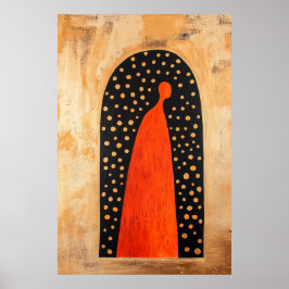 1845 Heroic Figur i Archway Poster