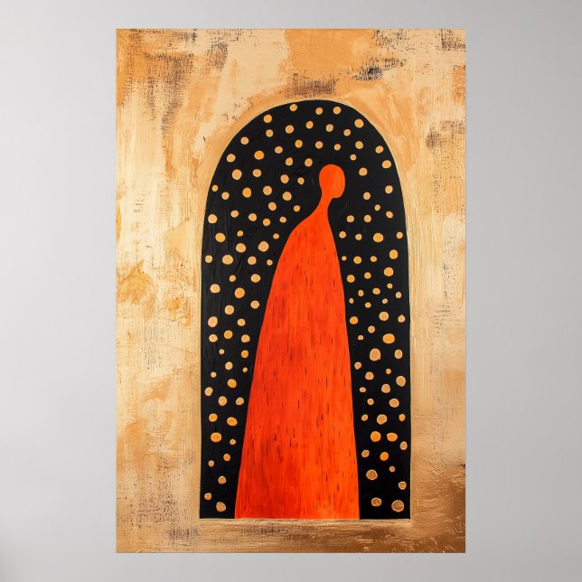 1845 Heroic Figur i Archway Poster (Framsidan)