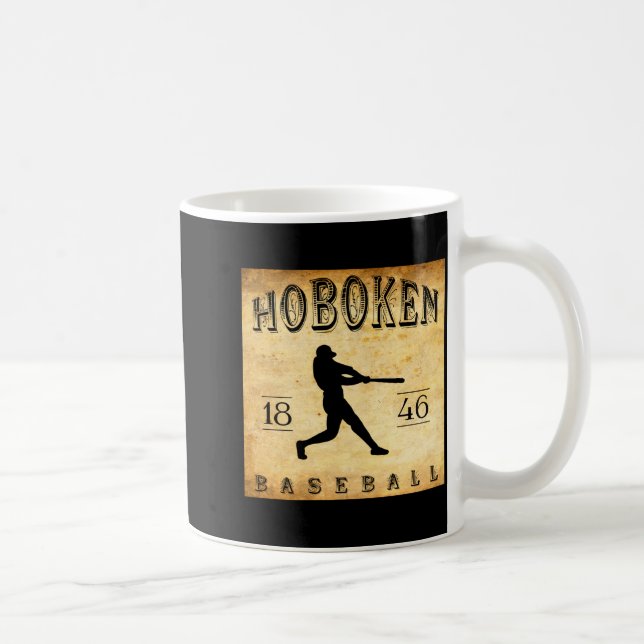 1846 Hoboken New Jersey Baseball  Kaffemugg (Höger)