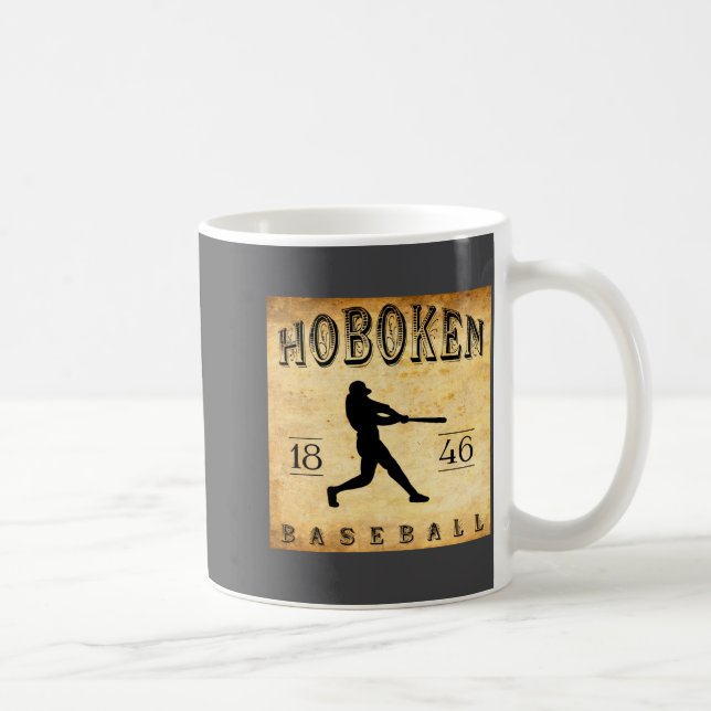 1846 Hoboken New Jersey Baseball  Kaffemugg (Höger)