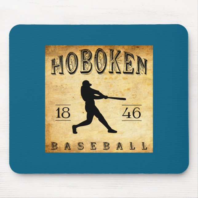 1846 Hoboken New Jersey Baseball  Musmatta (Framsidan)