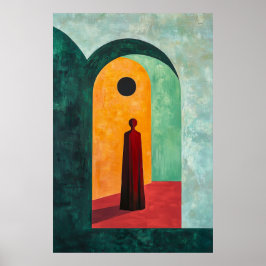 1847 Heroic Figur i Archway Poster