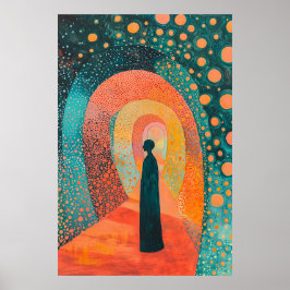 1848 Heroic Figur i Archway Poster