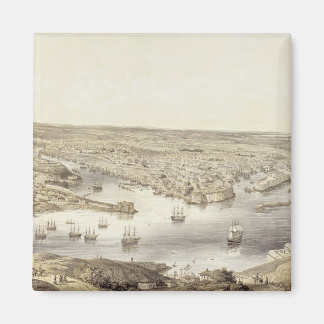 1848, ingraverad på dagen magnet (Framsidan)