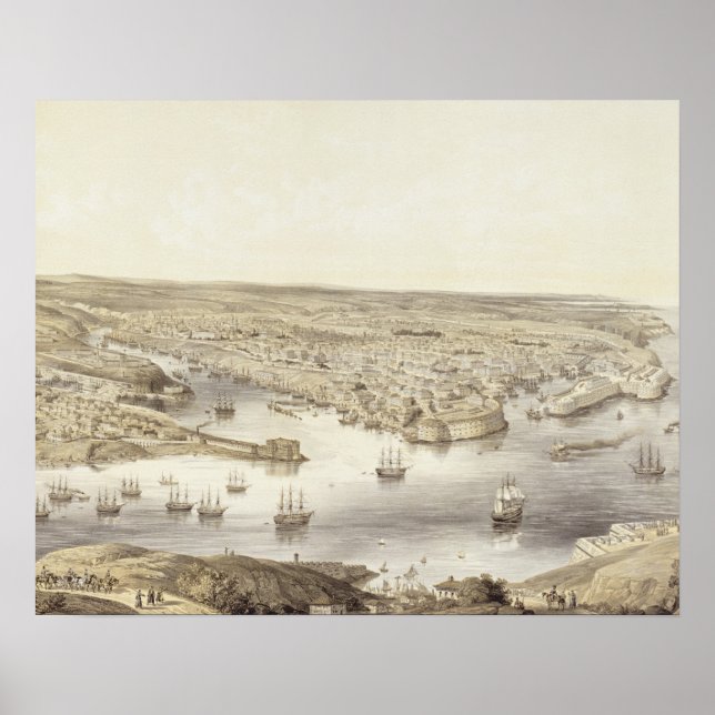 1848, ingraverad på dagen poster (Framsidan)