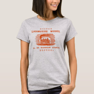 1852 Boston Locomotive Works, orange Tröja