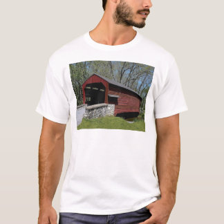 1856 täckt överbrygga t-shirt