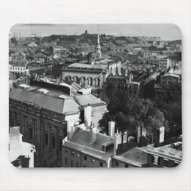 1859:  En beskåda av Boston tittar söder Musmatta (Framsidan)