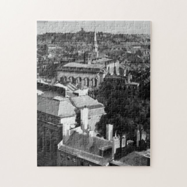 1859:  En beskåda av Boston tittar söder Pussel (Vertikal)