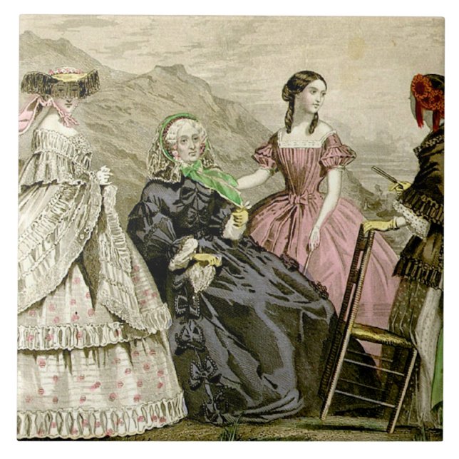 1859 Mode Kakelplatta (Framsidan)