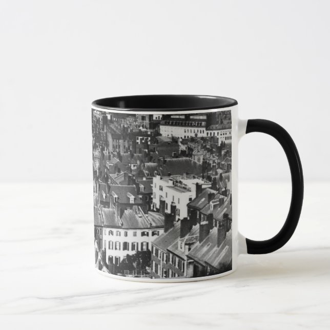 1859:  Staden av Boston, Massachusetts Mugg (Höger)