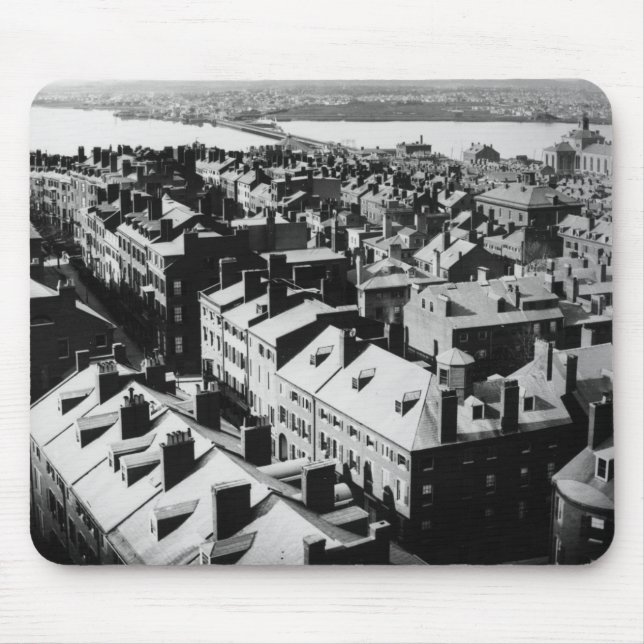 1859: Staden av Boston, Massachusetts Musmatta (Framsidan)