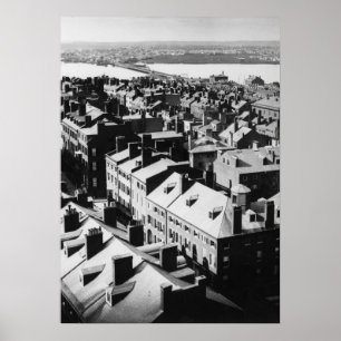1859: Staden Boston, Massachusetts Poster