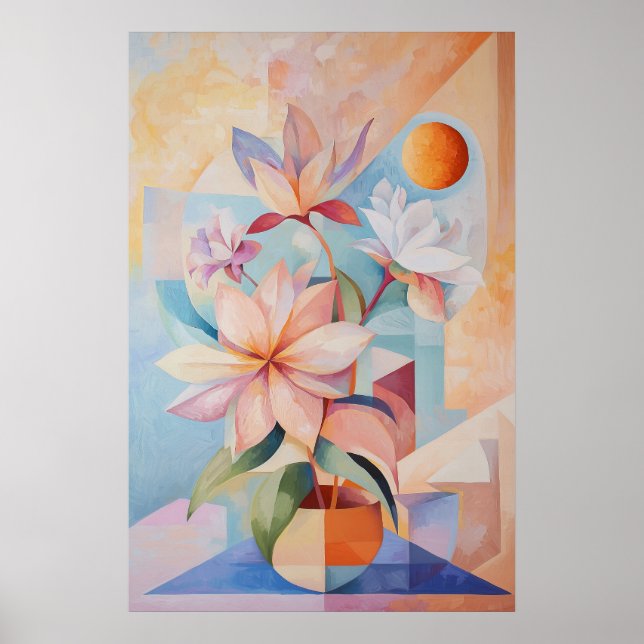 1860 Dreamlike Flow Poster (Framsidan)