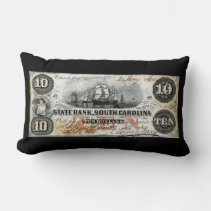 1860 South Carolina Ten Dollar Note Lumbarkudde
