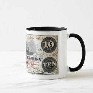 1860 South Carolina Ten Dollar Note Mugg