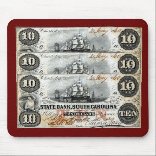 1860 South Carolina Ten Dollar Note Musmatta