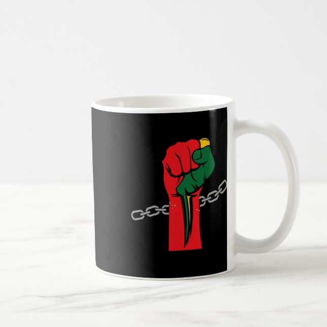 1865-18:e årsdagen för Amerika Kaffemugg (Höger)