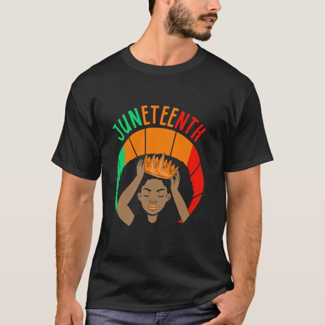 1865-Afrikan Black American USA Usa Ameri T Shirt (Framsida)