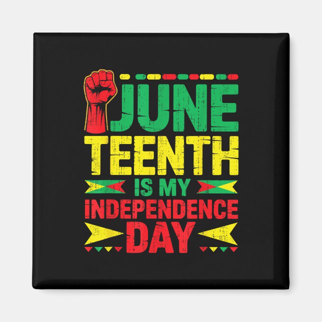 1865 afrikaner i Independence day är 18:e århundra Magnet (Framsidan)