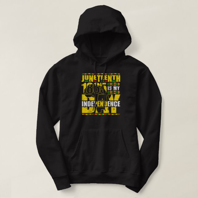 1865 afrikansk amma i Independence day Hoodie (Design framsida)