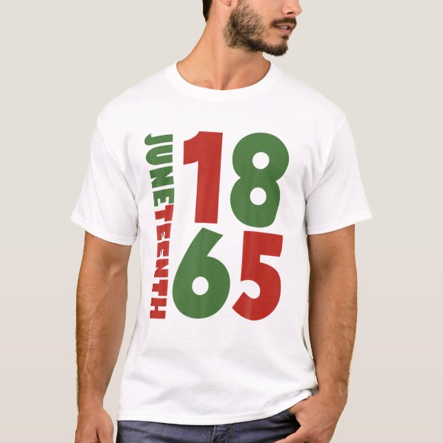 1865 afrikansk mardröm t shirt (Framsida)
