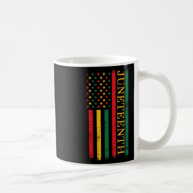 1865 års afrikanska Flagga Kaffemugg (Höger)