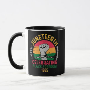 1865 års firande av svart frihet mugg