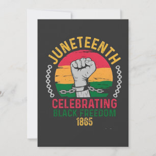 1865 års firande av svart frihet spara datumet