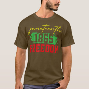 1865 års frihetsdag i Afrika 3270 T Shirt