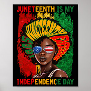 1865:e juni är min amerikanska Af i Independence d Poster