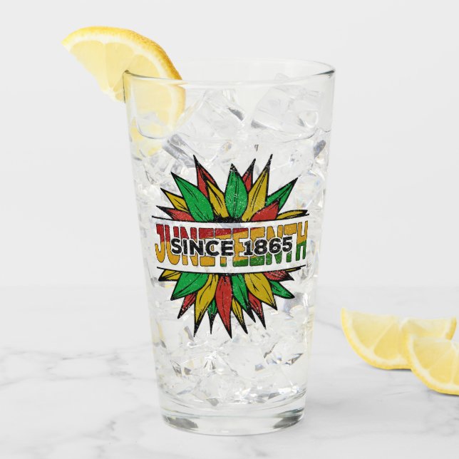 1865 Emancipation African Glaskopp (Framsida Ice)