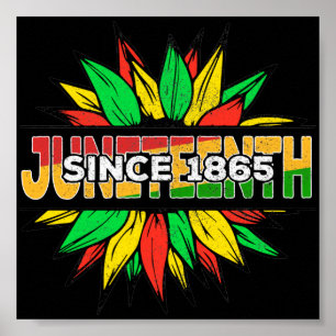 1865 Emancipation African Poster