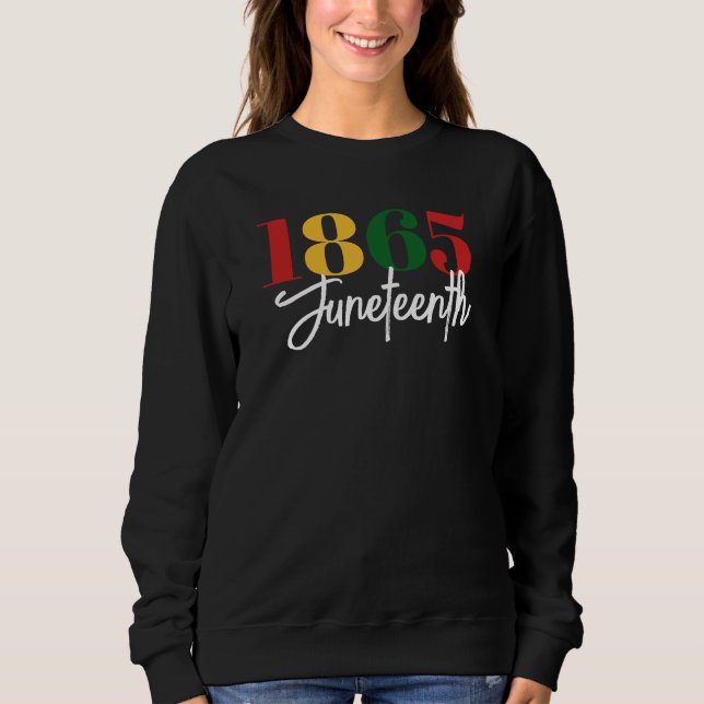 1865: Freedom Black History Firande T Shirt (Framsida)