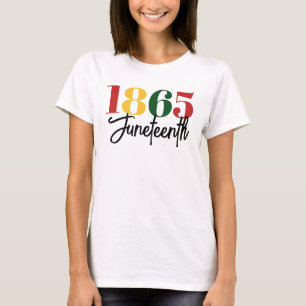 1865: Freedom Black History Firande T Shirt