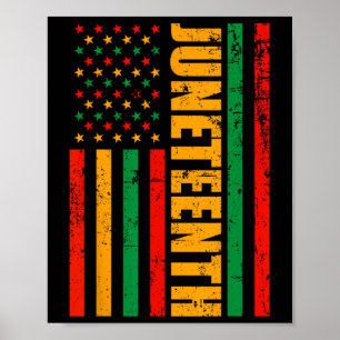 1865 Junetonde American Black Histor Poster
