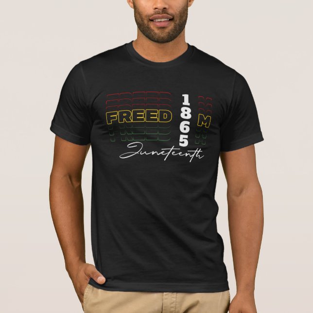 1865 Junetonde hedersdagar T Shirt (Framsida)
