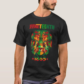 1865 Junette Celebrate Lejon African American Fr T Shirt