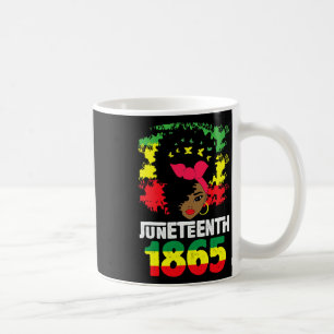 1865 Melanin Black Girlwo Kaffemugg