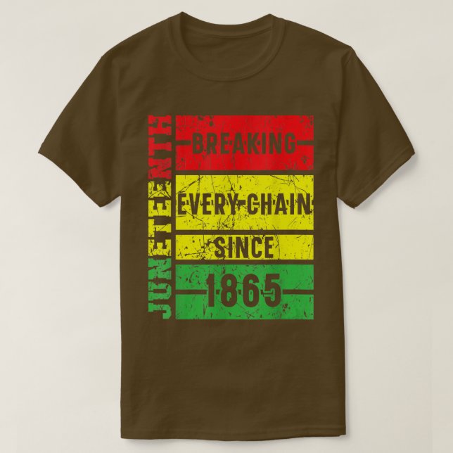 1865, svart P T Shirt (Design framsida)