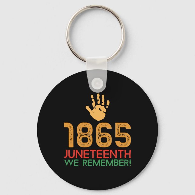1865. Vi minns! 1865 juni Nyckelring (Framsida)