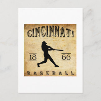 1866 Cincinnati Ohio Baseball Vykort
